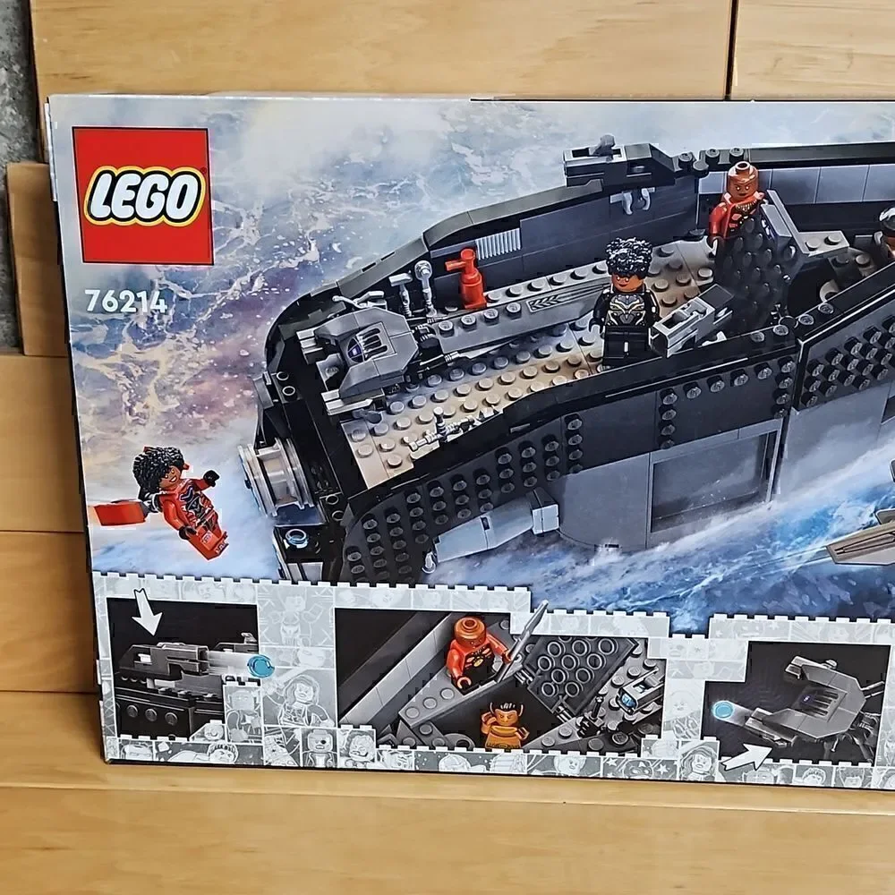 LEGO Marvel Black Panther Wakanda Forever War on the Water 76214 Building  Set